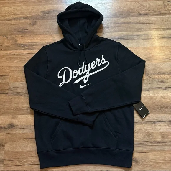 2012 Nike Team LA Dodgers Center Swoosh Hoodie Sweatshirt - Picture 3 of 7